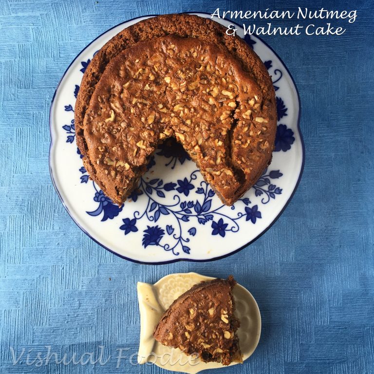 Armenian Nutmeg & Walnut Cake