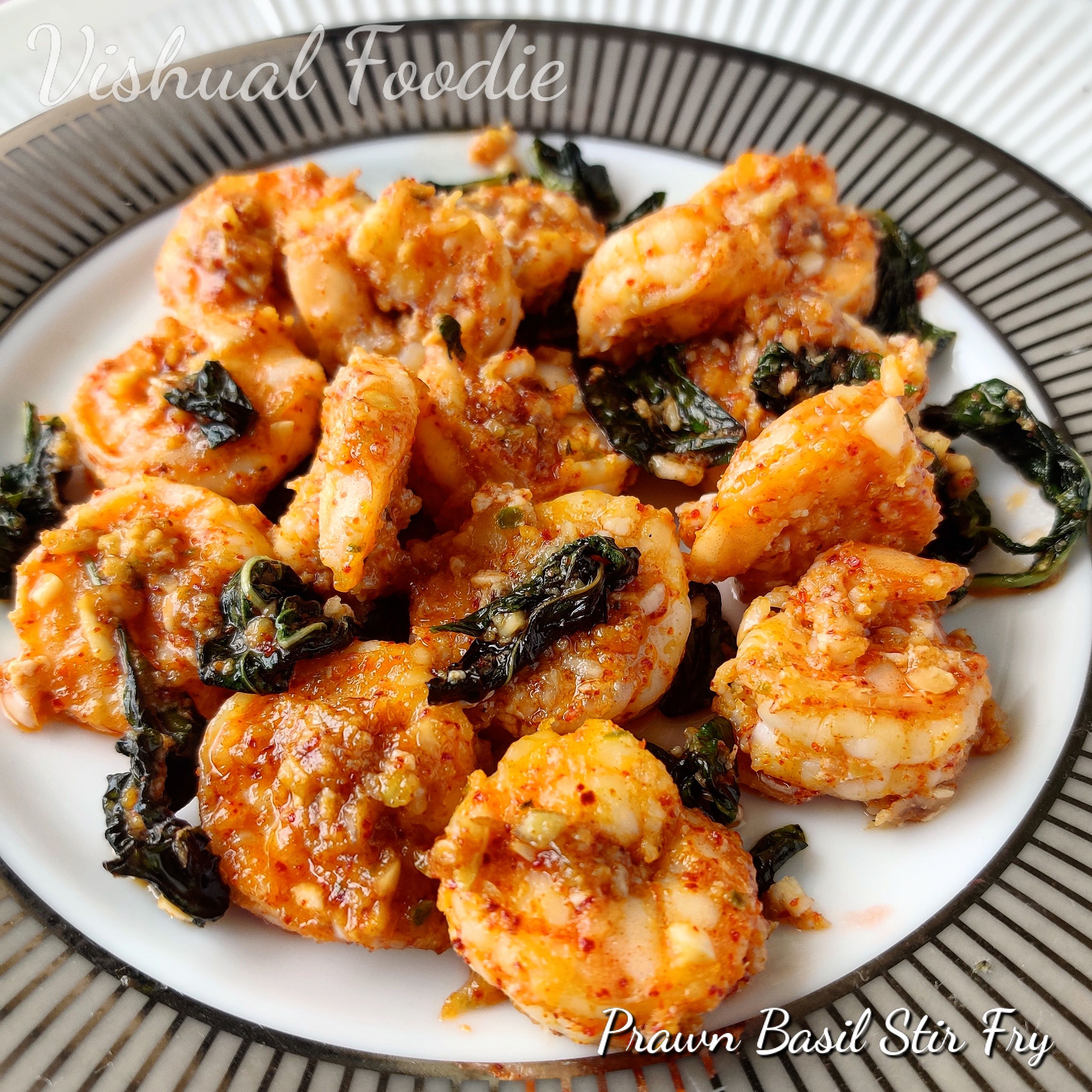 Prawn Basil Stir Fry